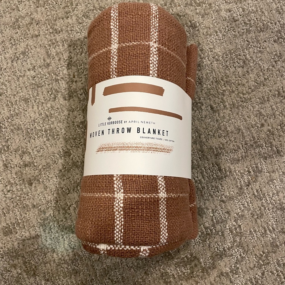 Little Korboose 50x60 cotton throw
